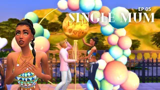 The Sims 4 For Rent ||🩵🩷Gender Reveal🩵🩷|| Single Mom EP 05