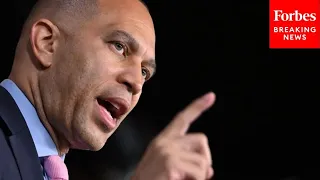 JUST IN: Hakeem Jeffries Laces Into Republicans' 'Extremist' NDAA Bill At Weekly Press Briefing