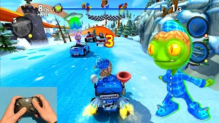 New B'Zorp Outfit Unlocked! Hot Wheels Gameplay⚡Beach Buggy Racing 2