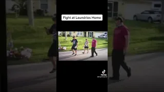 Brian Laundries Parents Home Fight breaks out