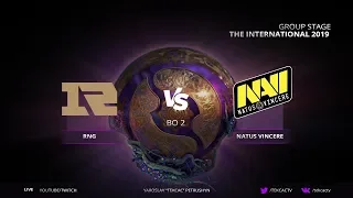 🔴 Fnactic vs OG [TI9] Navi vs RNG | Bo2 | The International 2019 LIVE