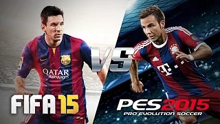 FIFA 15 vs PES 2015