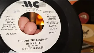 You Are The Sunshine Of My Life (Mono) ~ Marty Mitchell ~ 1977 45rpm Vinyl SIngle ~ Bush Scene One