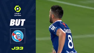 But Morgan SANSON (15' - RCSA) RC STRASBOURG ALSACE - OLYMPIQUE LYONNAIS (1-2) 22/23