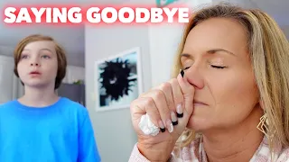 SAYING GOODBYE (Emotional Day) | Family 5 Vlogs