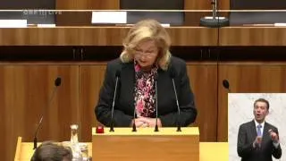 59099Nationalratssitzung V Maria-Theresia Fekter (ÖVP) 2014/09/24