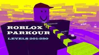 Roblox Parkour: Levels 201 - 250 (Without Noob way) | Kogama