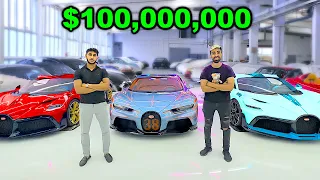$100,000,000 Private Bugatti Collection !!!