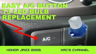 A/C Button Indicator Light Replacement