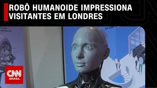 Robô humanoide impressiona visitantes em Londres | LIVE CNN