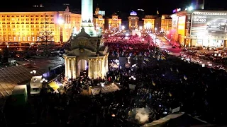 Євромайдан. Вечір перед розгоном студентів