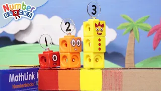 O PALÁCIO DOS PADRÕES | Aprenda a contar | Numberblocks em Português Brasil