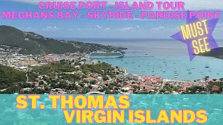 St. Thomas US Virgin Island - Cruise port and excursion