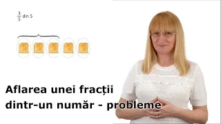 Aflarea unei fracții dintr-un număr - probleme