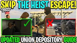 *UPDATED* Fast, Easy, Union Depository Heist Contract Guide SOLO 2023! GTA 5 Online