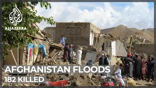 Afghanistan floods kill more than 180, Taliban say