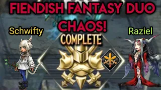 DFFOO [GL] CHAOS DUO coop Fiendish Fantasy. Yshtola (Schwifty) Ultimecia (Raziel)