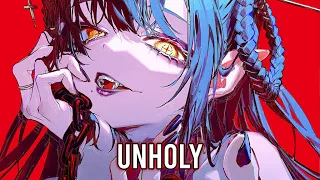 「Nightcore」Sam Smith & Kim Petras - Unholy (Belle Sisoski Cover) | Lyrics