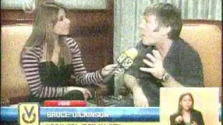 Iron Maiden en Venezuela (2009) || Entrevista de Bruce Dickinson con Venevision