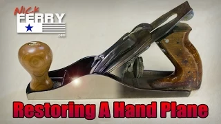Ⓕ How To Restore A Hand Plane (ep49)