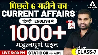 Current Affairs 2019 | Railway | NTPC | Group D | SSC | Bank & All Exam With Static GK