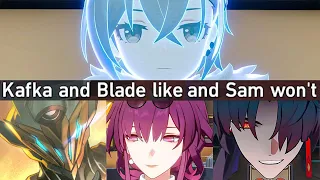 SAM & FIREFLY Didn't Like this... SILVER WOLF Talks About SAM, WELT, KAFKA & BLADE Honkai Star Rail