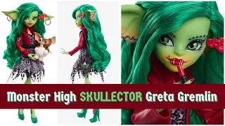 ✅ 2021 GRETA Gremlin doll  🖤 Monster High  SKULLECTOR  ☠️ GREMLINS 2 🌕 COLLECTOR EDITION