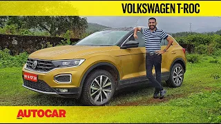 EXCLUSIVE: VW T-Roc India Review - Premium Compact Family Crossover | First Drive | Autocar India