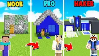 MINECRAFT - DOM CHŁOPAKA CHALLENGE | NOOB vs PRO vs HAKER | Vito vs Bella