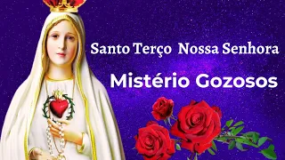 Santo Terço Hoje Sábado - Mistério Gozosos - Reze o Terço Gozosos