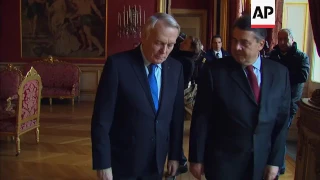 France's Ayrault meets new German FM Gabriel