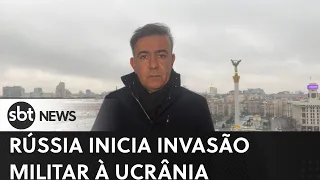 #URGENTE: Rússia inicia invasão à Ucrânia