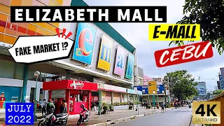 🔥[4K #CEBU 🇵🇭] ▶︎  #ELIZABETH #MALL + #Fake Market | #E-MALL  | #Philippines