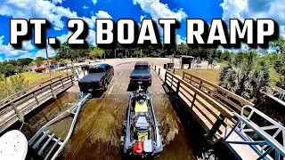 How to prepare your jetski and launch at the Boat Ramp by yourself. Part 2 of 4 part PWC series.