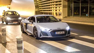 Supercars in Monaco 2020 - VOL. 34 (Aventador SVJ Roadster, Novitec 812, 488 Pista, Capristo R8)