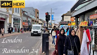 London Ramadan Walk - 2024 ☪️ Green Street EID/RAMADAN shopping [4K HDR]