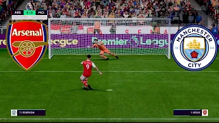 Premier League | ARSENAL vs MANCHESTER CITY | [Penalty shootout] FIFA 23
