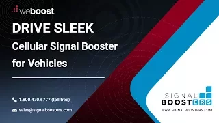 weBoost Drive Sleek Cell Phone Signal Booster 470135 | Signal Boosters