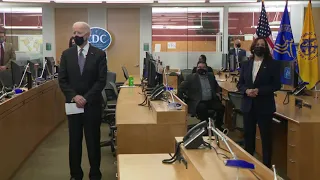 President Biden and Vice President Harris Visit the Centers for Disease Control and Prevention