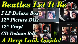 The Beatles Let It Be Deluxe CD/Deluxe 5 LP/Picture Disc LP/Vinyl LP, A closer Look!