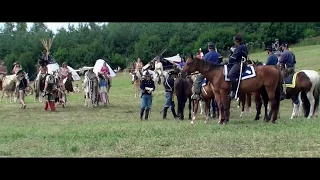 Indiánské války 2011 Bitva u pevnosti Fort Jackson (celá bitva) HD video Vašek Skořepa CŠV