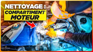 #LDDF 7 - LA SALE VIDÉO ! Tant d'huile répandue ! Nettoyage compartiment moteur Peugeot 205