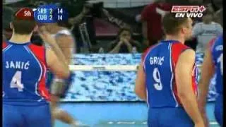 2010 Men's World Championship - Semifinal for 1° Place - CUB x SRB