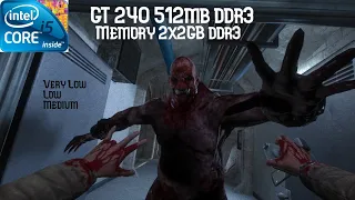 Core I5 3550 | GT 240 | Memory 4GB - OUTLAST