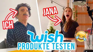 Ich pranke Jana SO GUT 😂 Eure Wish Produkte testen