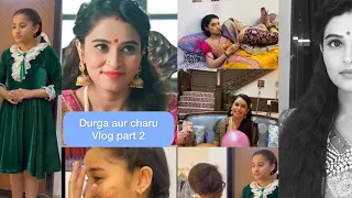 Durga aur charu vlog by kaushiki Rathore/ bts / makeup room talk