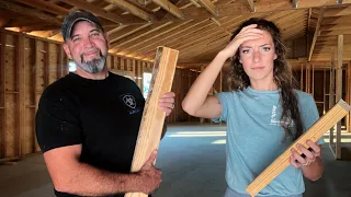 Building Our Own Home Ep.17 | Tearing Out Our Bracing & Installing Floor Joist