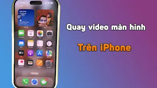 Cách quay màn hình điện thoại iPhone có Tiếng - Cách bật quay video màn hình trên iPhone