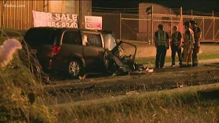 Fiery two-vehicle wreck on Atlanta's west side kills 1, leaves 4 critically injured