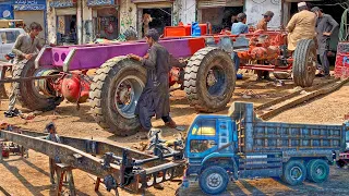 The Process Of Handcrafting & Fitting A UD Truck Chassis In A Local Workshop